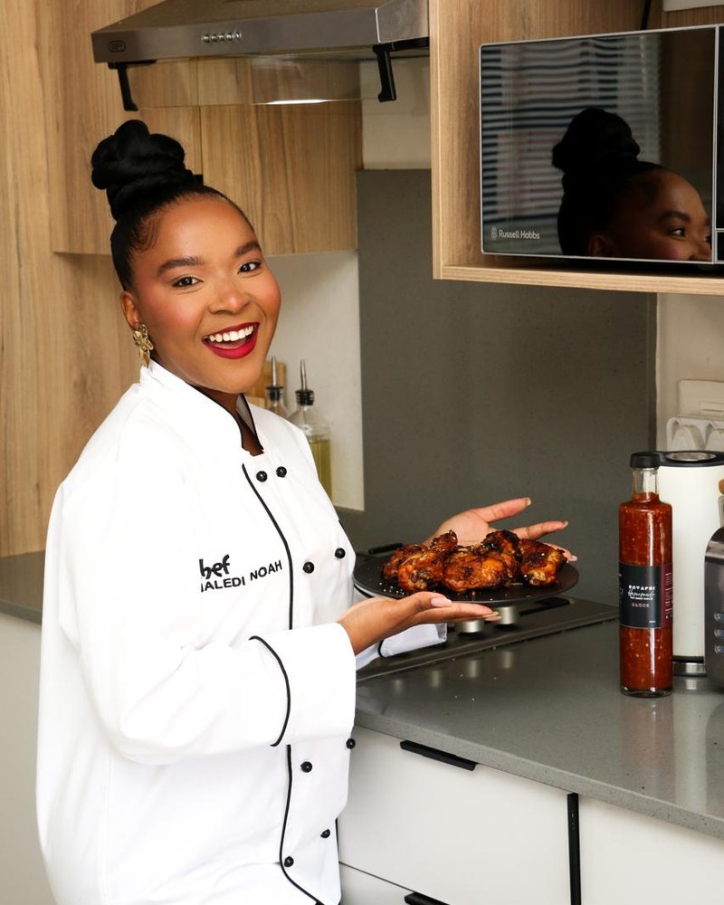 Novaphi chef in her kitchen
